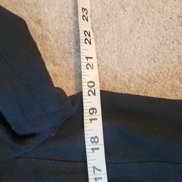 Mackage Black Jacket With Leather Trim - Picture 11 of 16